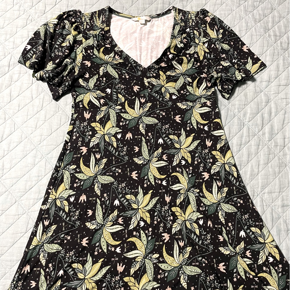 Boden Jersey Midi Tea Dress